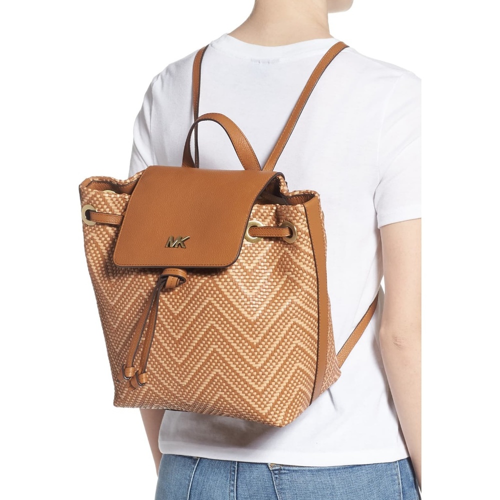 Michael Kors Junie leather backpack
